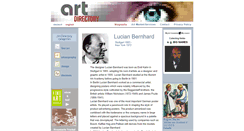 Desktop Screenshot of lucian-bernhard.com